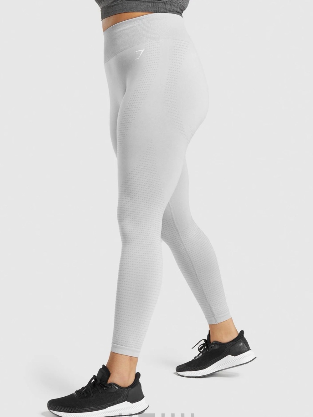 gymshark vital seamless 2.0 leggings light gray size small - Picture 3 of 8